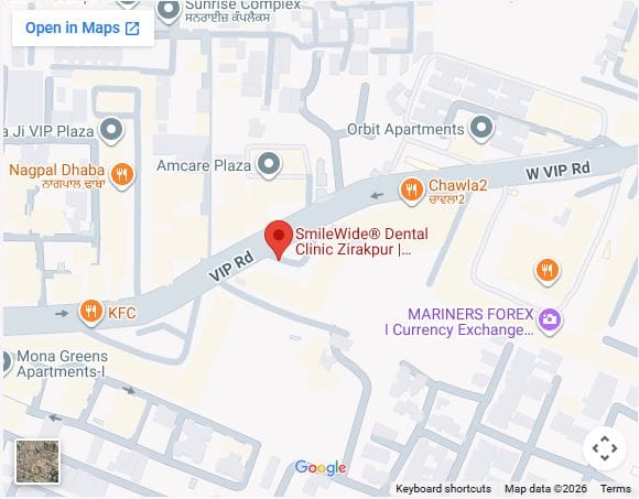 smilewide Direction SmileWide Dental Clinic Direction VIP Road Zirakpur